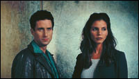 Glenn Quinn and Charisma Carpenter