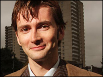David Tennant as the Doctor